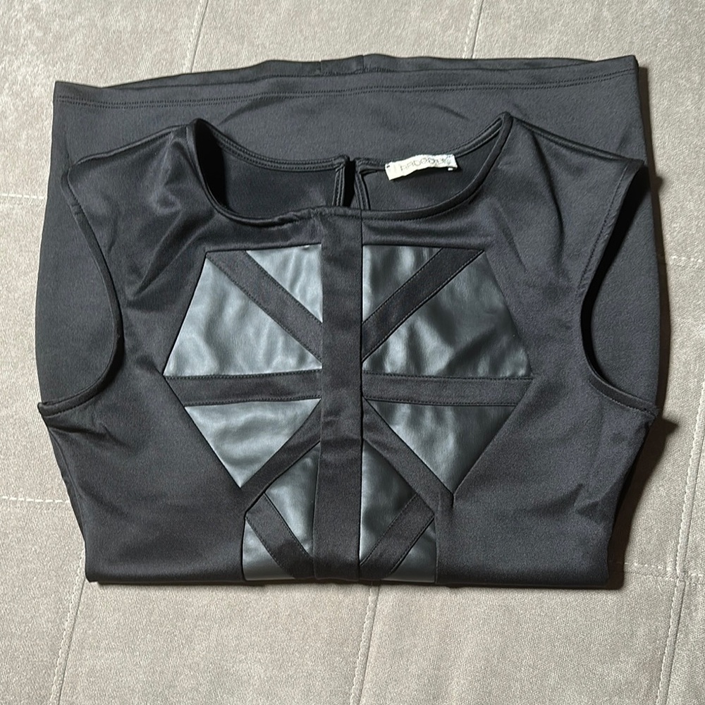 Arden B Black Bodycon Mini Dress for Cocktail - Picture 4 of 7